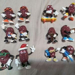 California Raisin figurines / toys (asst.)